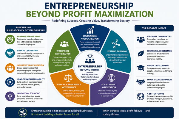 Entrepreneurship Beyond Profit Maximization